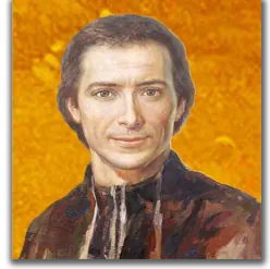 Portrait peint, en souvenir des Frères maristes.